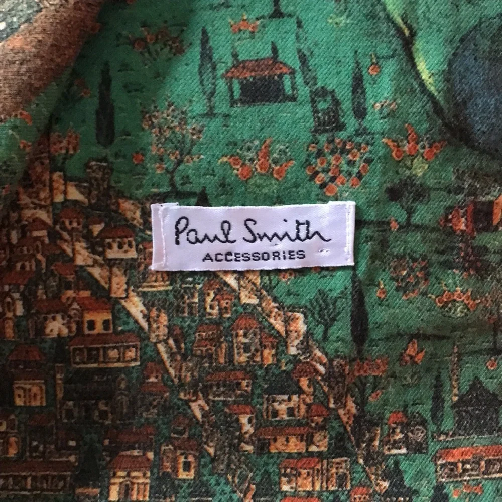 PAUL SMITH Multicolor Fringe Scarf WPS0704-ID